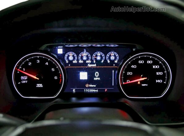 1GNSCSKD8MR246640 2021 CHEVROLET TAHOE White Սարքավորումների վահանակի տեսք