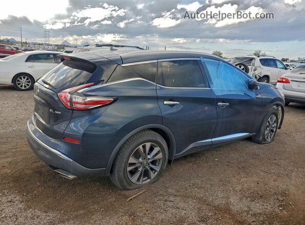 5N1AZ2MH3GN106649 2016 NISSAN MURANO Blue Առջևի աջ