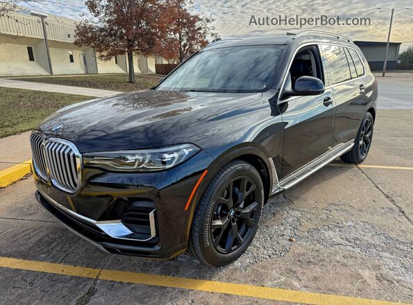 5UXCW2C56KL085277 2019 BMW X7 Black 