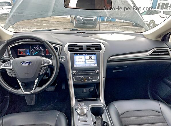 3FA6P0HD2HR226412 2017 FORD FUSION Black უკანა სავარძლების ხედი