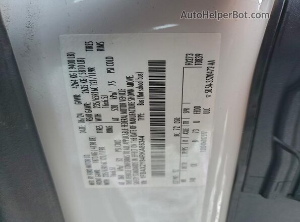1FBAX2Y84RKA86344 2024 FORD TRANSIT White Widok wnętrza 360 stopni