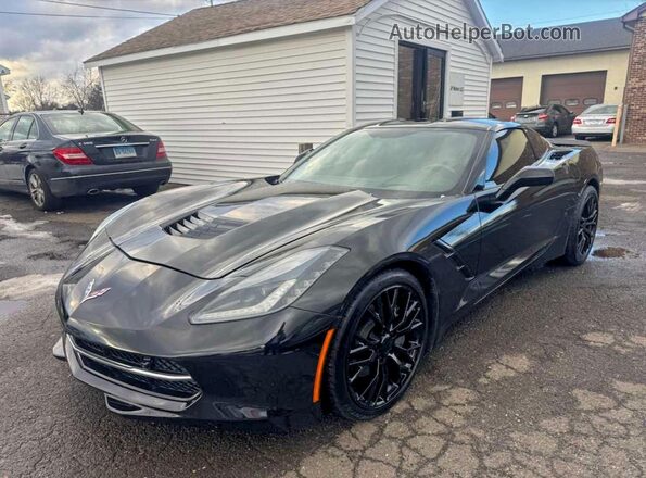 1G1YD2D7XG5111493 2016 CHEVROLET CORVETTE Black Задня ліва чверть