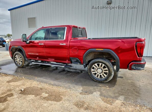 1GT49REY8NF268602 2022 GMC SIERRA Maroon Tył prawy