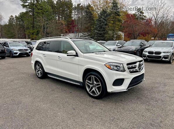 4JGDF7DE7JB046604 2018 MERCEDES-BENZ GLS White უკანა მარჯვენა