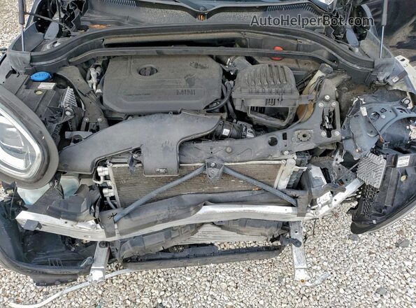 WMZ23BR02N3N60364 2022 MINI COOPER Black Vista del compartimento del motor