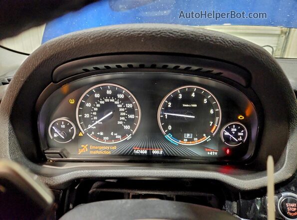 5UXXW3C50H0T77797 2017 BMW X4 Синий 