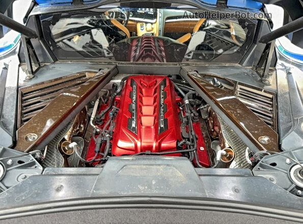1G1YC2D4XM5122952 2021 CHEVROLET CORVETTE Blue Vista del salpicadero