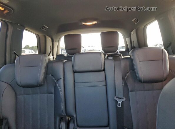 4JGDF6EE5KB223984 2019 MERCEDES-BENZ GLS Silver Widok tylnych siedzeń