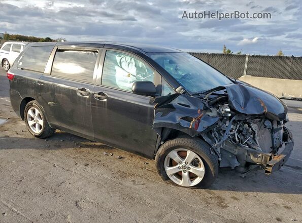 5TDZZ3DC0LS087449 2020 TOYOTA SIENNA Черный Вид спереди