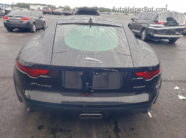 SAJDD1GX0KCK60593 2019 JAGUAR F-TYPE Black Вид салону спереду