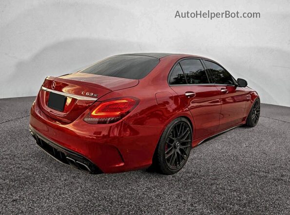 W1KWF8HB7MR622776 2021 MERCEDES-BENZ C Red 