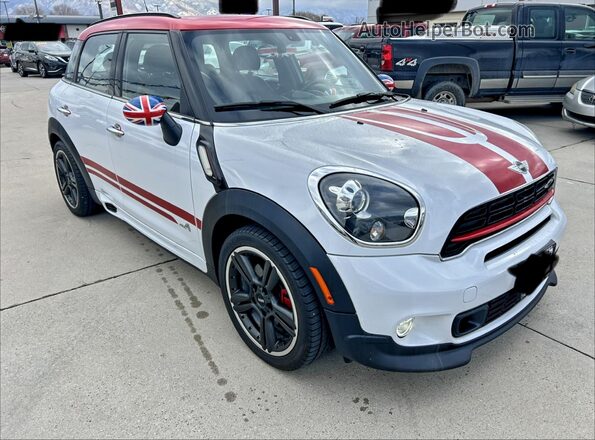 WMWXD1C58GWT97459 2016 MINI COOPER White Tył lewy
