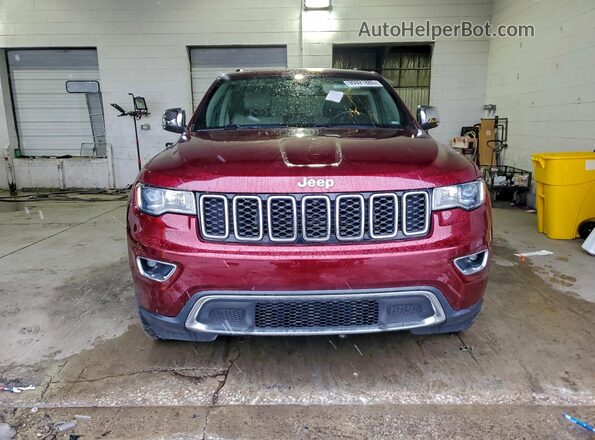 1C4RJFBG7KC639222 2019 JEEP GRAND CHER Maroon 