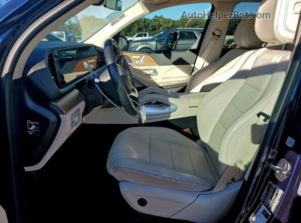 4JGFB4JB0NA654618 2022 MERCEDES-BENZ GLE-CLASS Blue Dashboard view