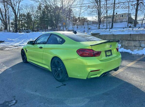 WBS4Y9C56JAC87793 2018 BMW M4 Green 