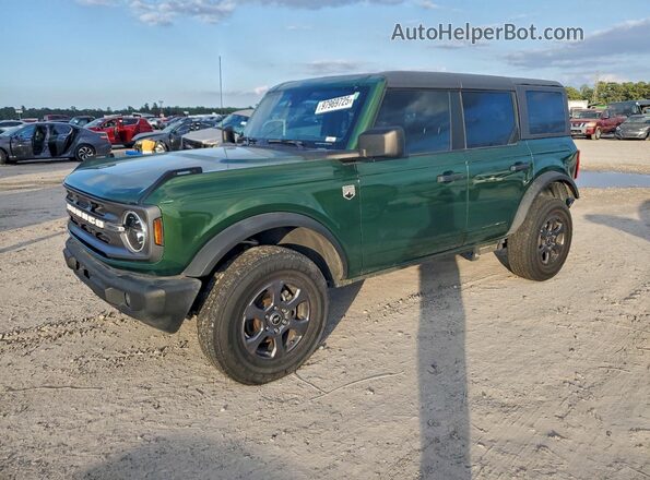 1FMDE5BH7NLB15005 2022 FORD BRONCO Зеленый Задняя левая четверть
