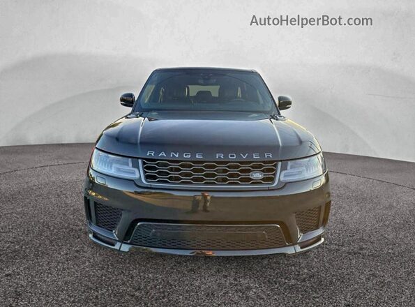 SALWR2SU2NA219497 2022 LAND ROVER RANGE Black Առջևի վահանակի տեսք