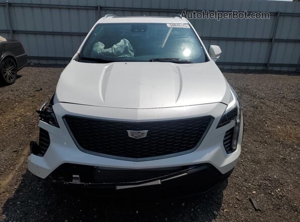 1GYAZAR48NF105566 2022 CADILLAC XT4 White Widok z tyłu