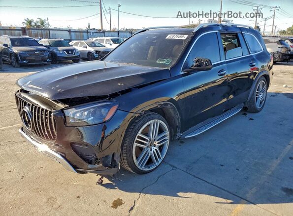 4JGFF5KE5MA322417 2021 MERCEDES-BENZ GLS Черный Задняя левая четверть