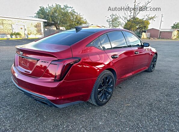 1G6DN5RK7L0139750 2020 CADILLAC CT5 Burgundy 