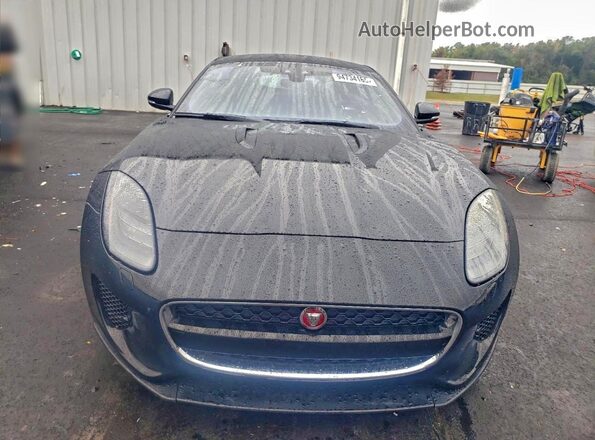 SAJDD1GX0KCK60593 2019 JAGUAR F-TYPE Black Вид ззаду