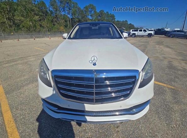 WDDUG8DB7JA376414 2018 MERCEDES-BENZ S White 