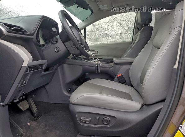 5TDZRKEC4PS178903 2023 TOYOTA LIMITED Gray Dashboard view