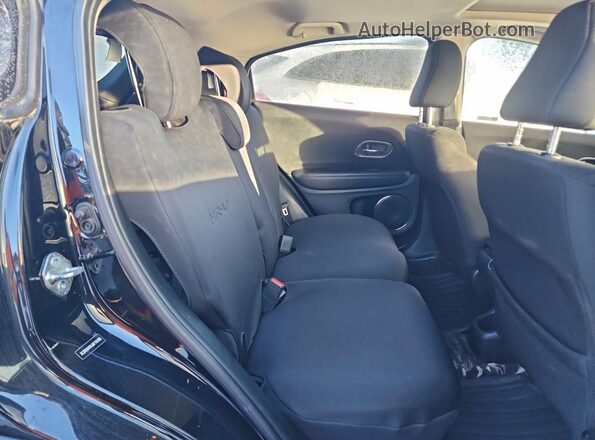 3CZRU6H50JM716498 2018 HONDA HR-V Black ძრავის განყოფილების ხედი