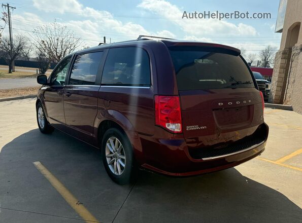 2C4RDGCG4KR635065 2019 DODGE CARAVAN Maroon 