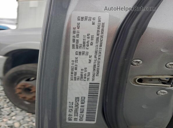 3C63RRHL0NG415206 2022 RAM 3500 Silver VIN կոդի պիտակի տեսք