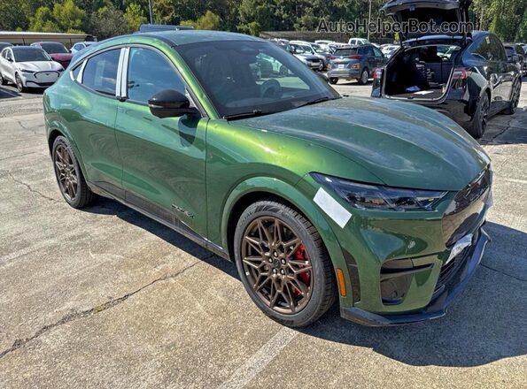 3FMTK4SX2SMA03809 2025 FORD MUSTANG Green Tył lewy