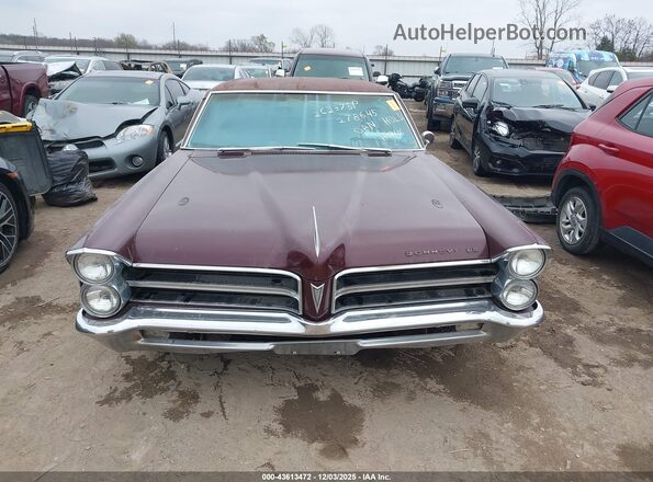 OK0419168256      1970 PONTIAC BONNEVILLE Burgundy Widok wnętrza z tyłu