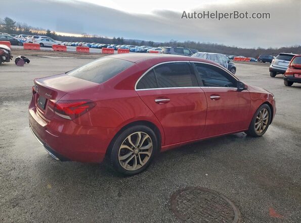 W1K3G4FB3MJ266692 2021 MERCEDES-BENZ A-CLASS Красный 