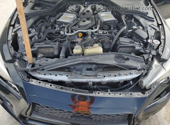 JN1EV7AP9KM541848 2019 INFINITI Q50 Black Вид підкапотного простору