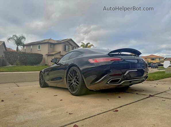 WDDYJ7HA2HA012295 2017 MERCEDES-BENZ GT-CLASS Black Przód prawy