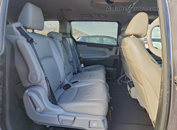5FNRL6H72LB046745 2020 HONDA ODYSSEY Gray Widok komory silnika