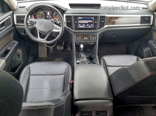 1V2DP2CA7MC576247 2021 VOLKSWAGEN ATLAS Black Widok zestawu wskaźników