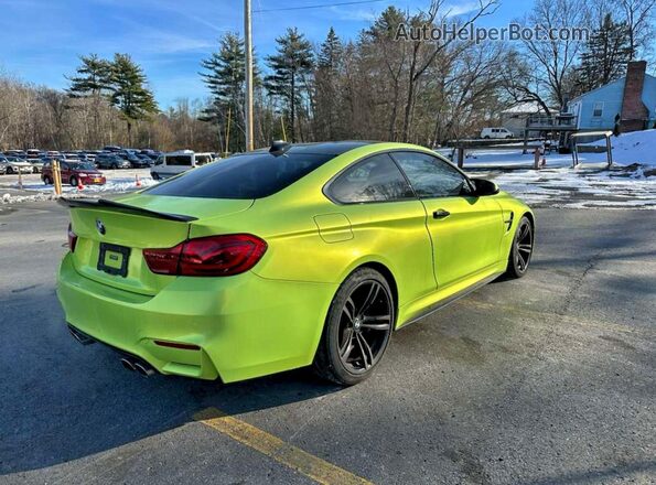 WBS4Y9C56JAC87793 2018 BMW M4 Green 