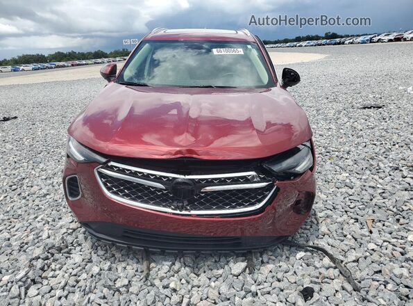 LRBFZRR46ND161316 2022 BUICK ENVISION Burgundy უკანა ხედი