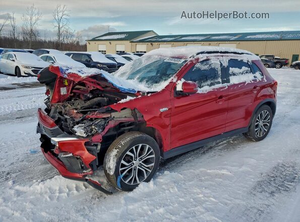 JA4AP4AW0HZ036654 2017 MITSUBISHI OUTLANDER Red უკანა მარცხენა
