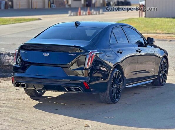 1G6DH5RL8M0143405 2021 CADILLAC CT4 Black Вид спереду