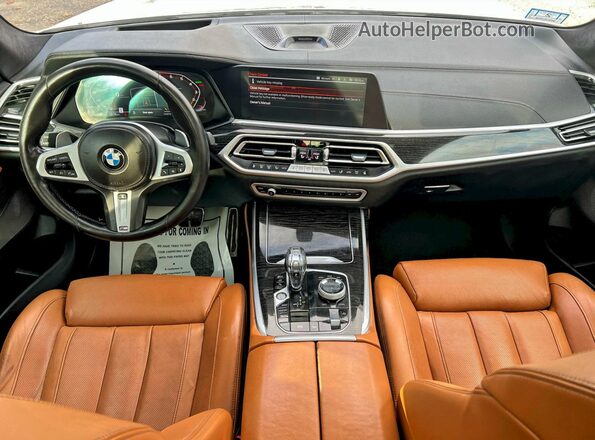 5UXCX6C02N9J14574 2022 BMW X7 Белый Вид задних сидений