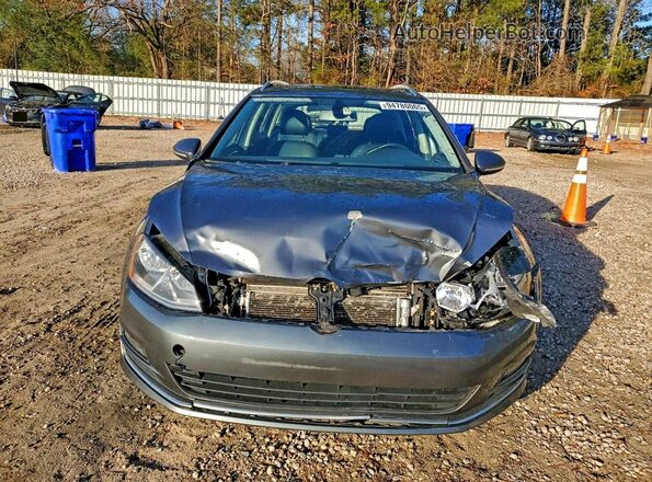 3VWC17AU4GM513731 2016 VOLKSWAGEN GOLF Серый Вид салона спереди