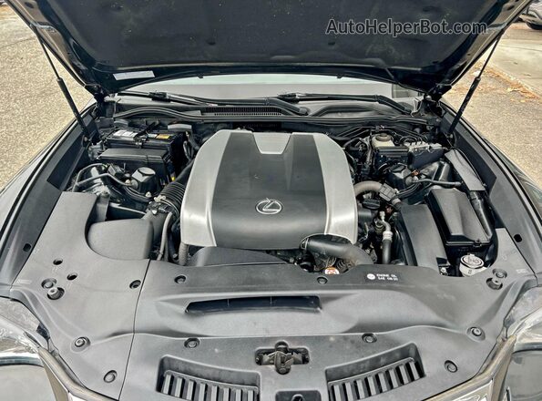 JTHS85BC4J5004285 2018 LEXUS RC Черный Вид салона спереди