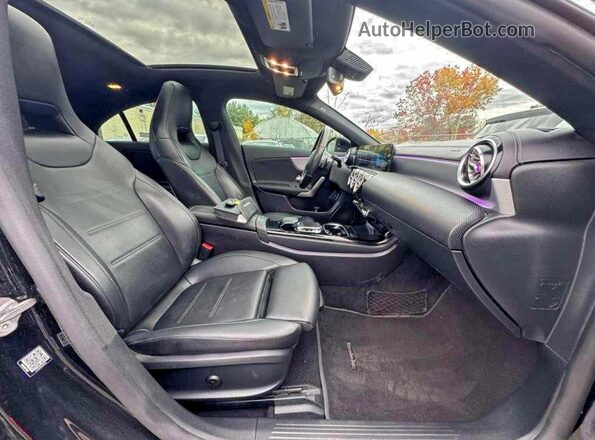 W1K5J4GB1LN091262 2020 MERCEDES-BENZ CLA-CLASS Черный Вид сзади