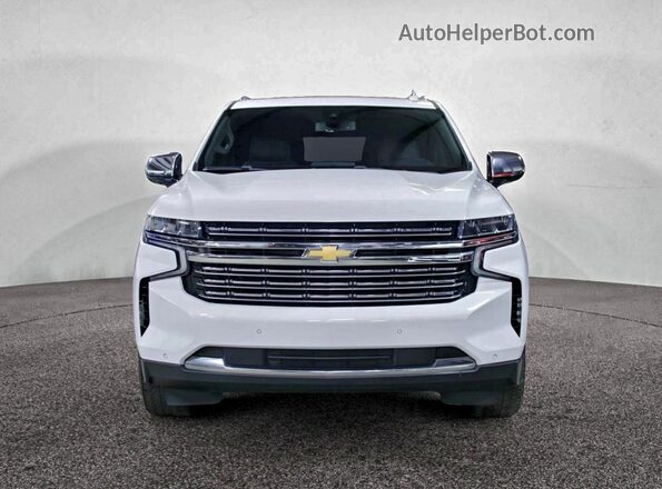 1GNSCSKD8MR246640 2021 CHEVROLET TAHOE White Առջևի վահանակի տեսք