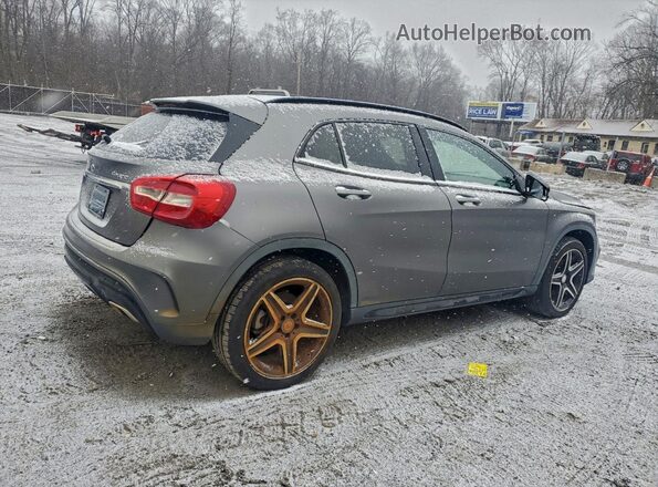 WDCTG4GB8GJ200758 2016 MERCEDES-BENZ GLA-CLASS Gray Przód prawy