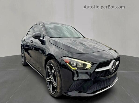 W1K5J4GB1LN091262 2020 MERCEDES-BENZ CLA-CLASS Черный Задняя левая четверть