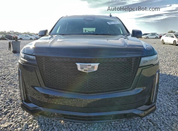1GYS4EKL5NR296714 2022 CADILLAC ESCALADE Черный Вид сзади