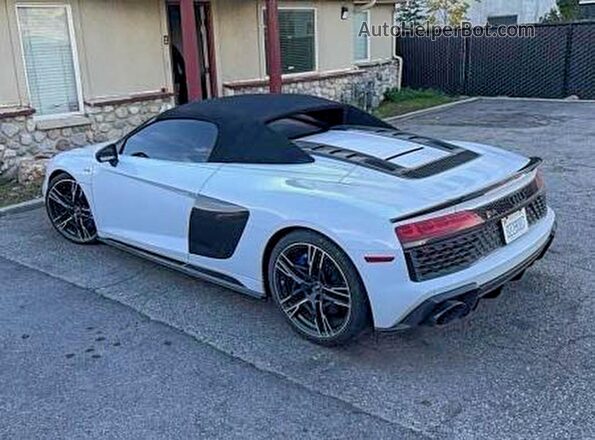 WUA4BCFX5M7901463 2021 AUDI R8 White წინა მარჯვენა